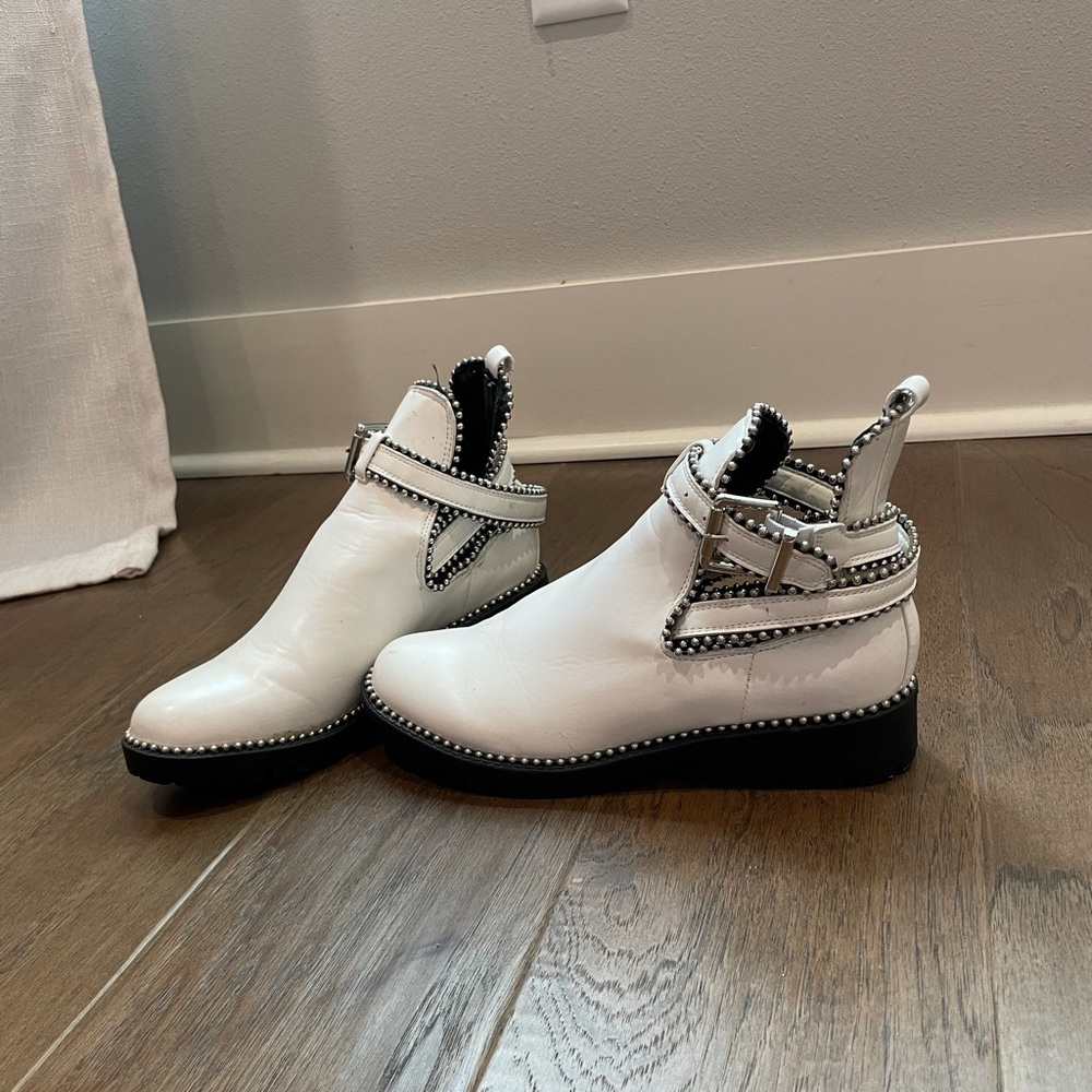 Boohoo studded boots